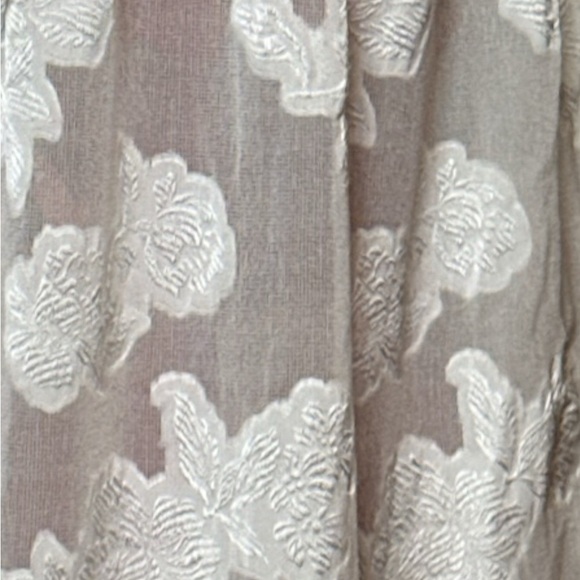 NWOT NK Imode Silk bridal babydoll chemise bow, pearl and rayon lace details - Picture 15 of 15